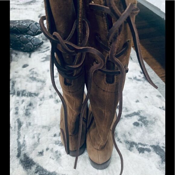 BORN Cotto Tall Brown Suede *NEW***  Boot - Picture 5 of 15